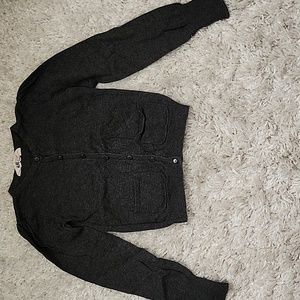 H&M cardigan sweater Grey 4-6Y kt3